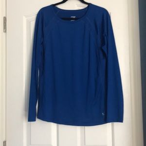 Danskin Now Blue Exercise Long Sleeve